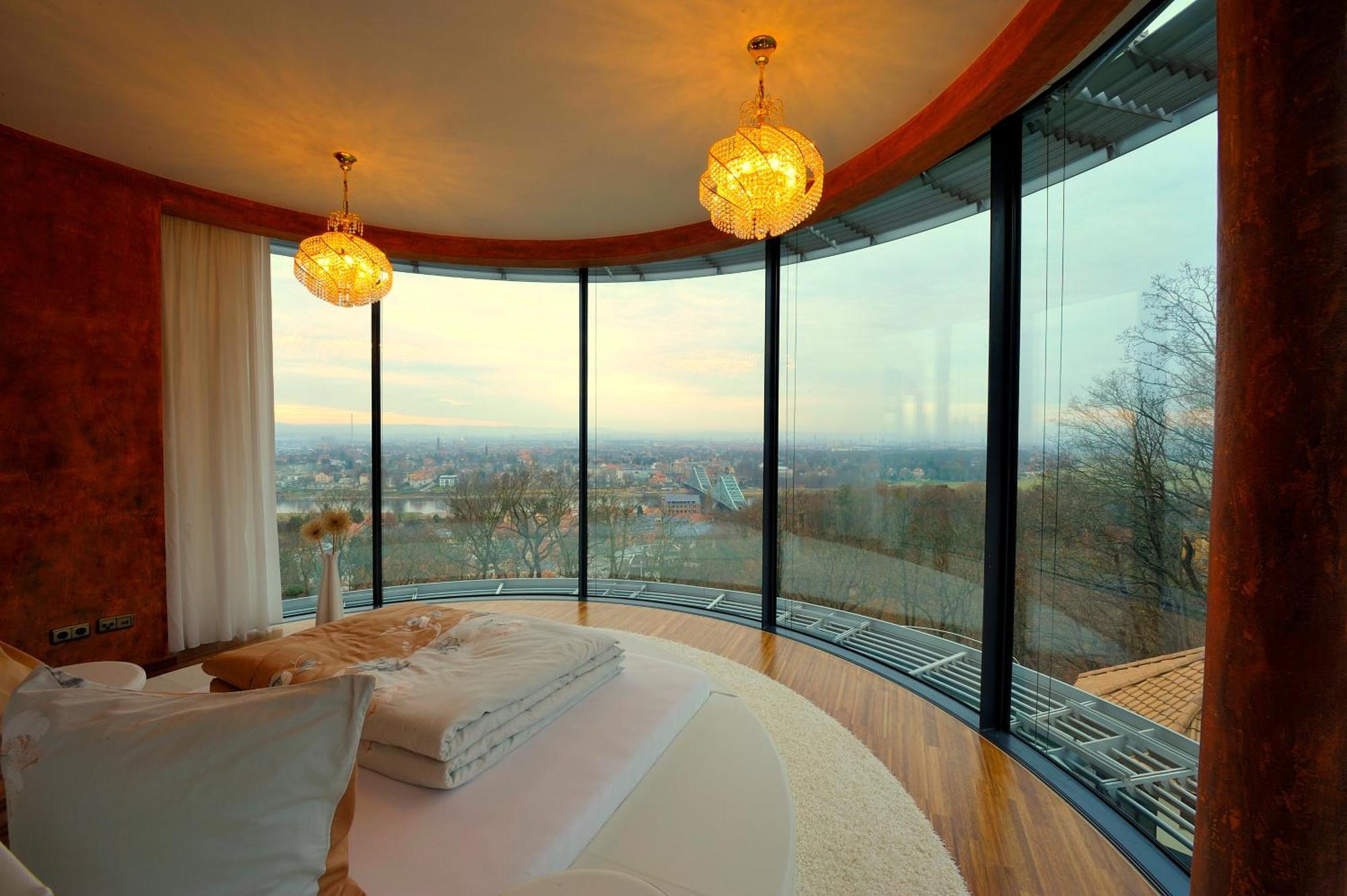 Villa Via Lapis - Panoramablick Ueber Dresden - Garten - Pool - Sauna - Luxus Номер фото
